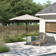 Kelton Patio Umbrella with Auto Tilt - 10' Easy Crank Outdoor Umbrella with Vented Canopy for Deck, Balcony, Porch, Backyard, or Pool by Pure Garden