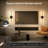 Black Friday Multifunctional Set of Two Wireless Sconce with Remote Control, Dimmable LED Wall Mounted Light 10000mAh Battery Operated, 360° Rotate 3000K-6000K for Bedroom Living Room Hallway
