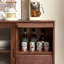 Buffet de rangement tout en bois multifonctionnel-129991238
