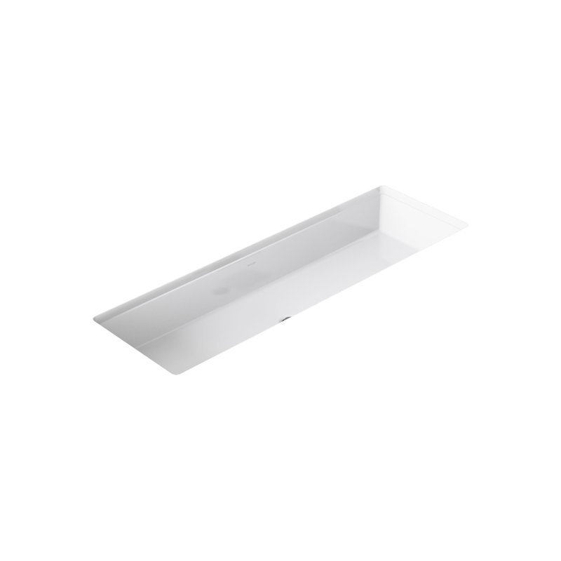 Verticyl 42 1/2 po Lavabo de salle de bain rectangulaire encastré