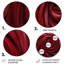 Red Winding Wonder - impressions rondes abstraites sur métal-109588545