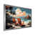 White Picture Framed