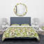 Ensemble de housse de couette designart petites oiseaux et lilies et little hearts-35228481