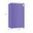 Arctic Chef 3.2 Cu. Ft. Compact Refrigerator with Chiller Freezer Section, Adjustable Thermostat, Glass Shelves, Can Dispenser, Reversible Door, Purple