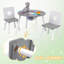 Kinloch Kids 3 Piece Round Play Or Activity Table and Chair Set