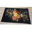 Tapis rectangulaire en laine noué à la main Floral