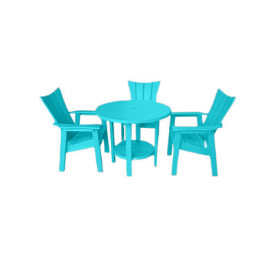 Vinings 3 - Person Patio Dining Set with Round Table