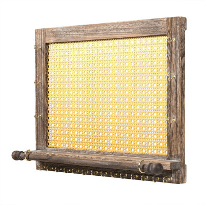 Wood Wall Mounted Jewelry Box