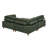 Barbarette 133.5'' Corduroy Reversible Modular Sectional-722695754