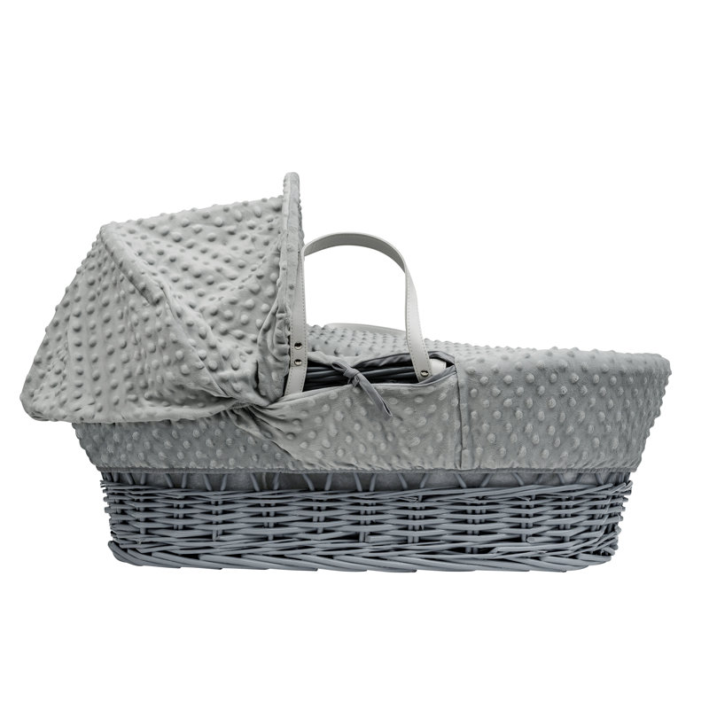 Moses Basket with Bedding with Mattress
