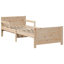Bed Frame with Headboard Engineered Wood Kid Modern Child's Structure-797753461