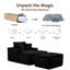 Canapé-lit inclinable Luxury-129584411-129584412