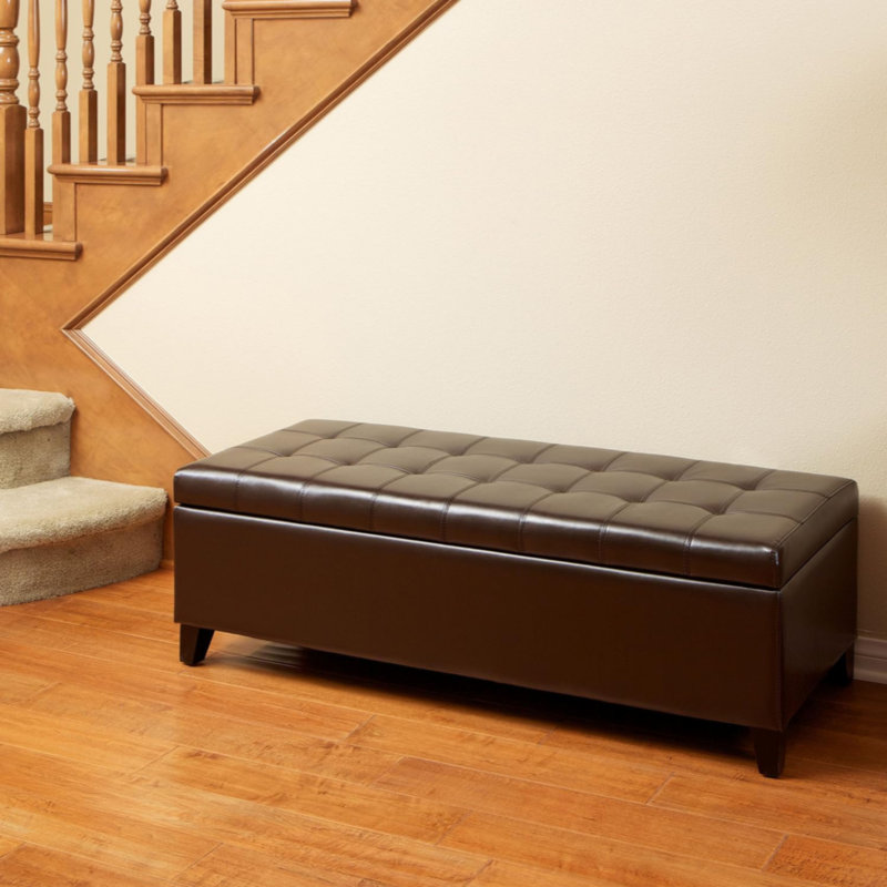 MISSION STORAGE OTTOMAN
