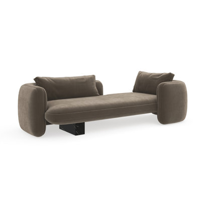 Overlap Bedroom Chaise Ecru