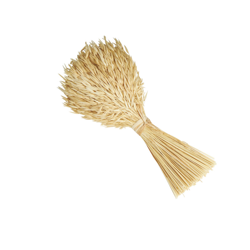 Dried Plant Handmade Wheat Stalk Bundle Grass Home Decor Natural Foliage, Brown