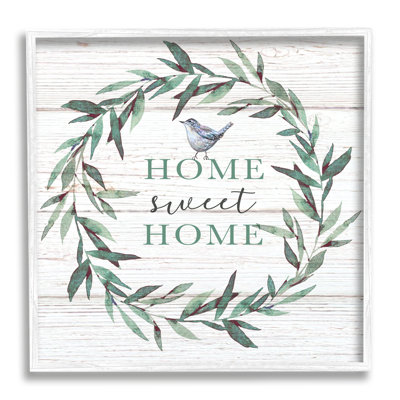 Home Sweet Home - Art textuel