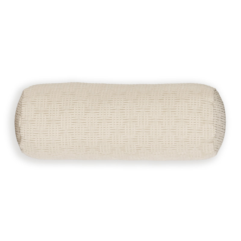 Coussin Odeon, 39" x 8", Polyfill, Crème