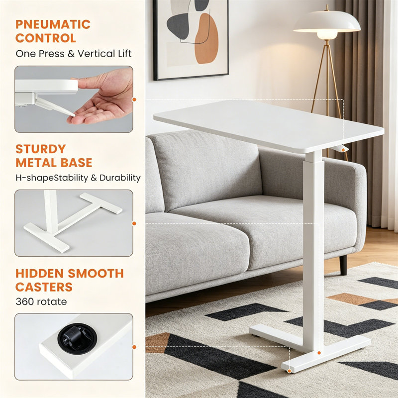 End Table, White