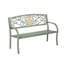 Banc de jardin en métal Pineapple - Vert-de-gris