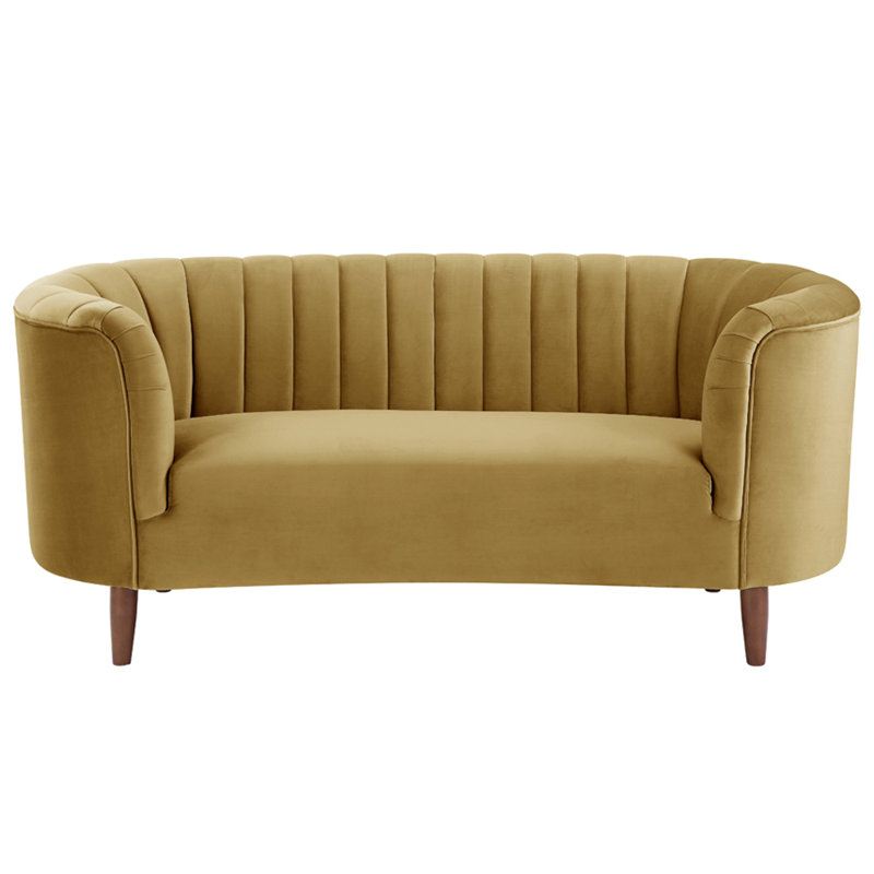 Causeuse Merlemont, Jaune olive