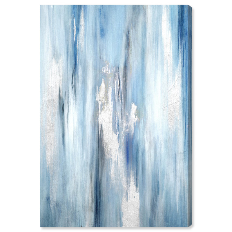 «Abstract Waterfall», reproduction d'art, Toile tendue, H 30 po x l 20 po x P 1,5 po