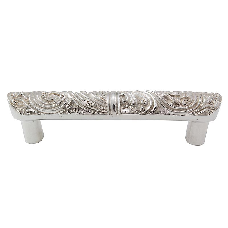 Liscio 5 Center to Center Bar Pull, Polished Nickel
