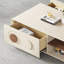 French-style rectangular storage coffee table