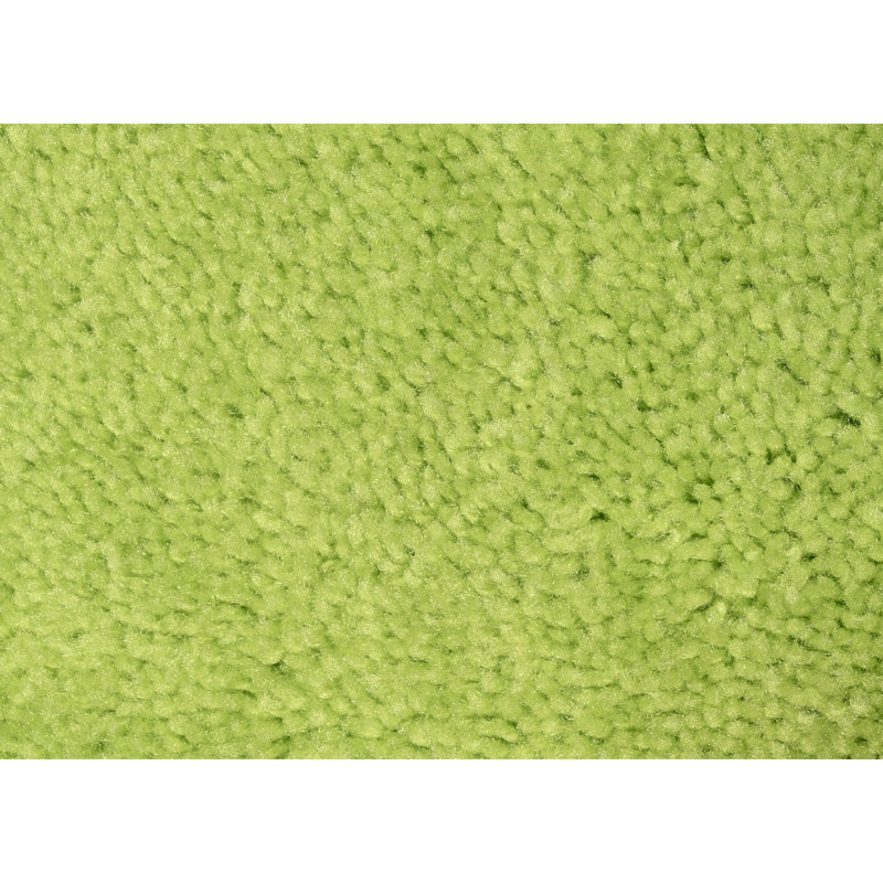 Ensemble de tapis de bain en nylon 2 pièces avec envers antidérapant Mccluney, Vert clair