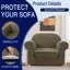 Box Cushion Armchair Slipcover-953007093