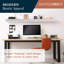 Modern Ember Vara Wood Mantel Shelf - 3 Inch Height - Variations in Grain and Natural Distressing-1268253319-1268253315