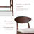 Rozella Solid Wood Counter Height Dining Chairs