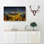 Berlin Germany Skyline in Abstract - Wrapped Canvas-55316096