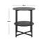 Michalitsa Cross Legs End Table-73962868