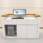 Bureau de réception rectangulaire Modern-131255910