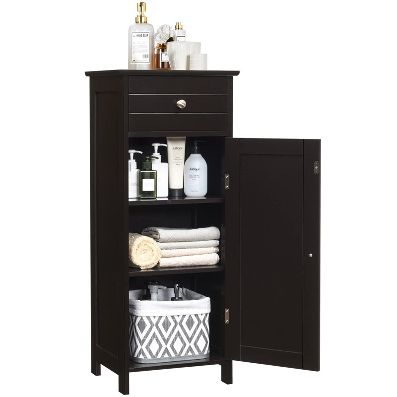 Halstein Bathroom Cabinet, Brown