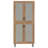 Stagg Natural Oak 4-Door Tall Shoe Storage Cabinet