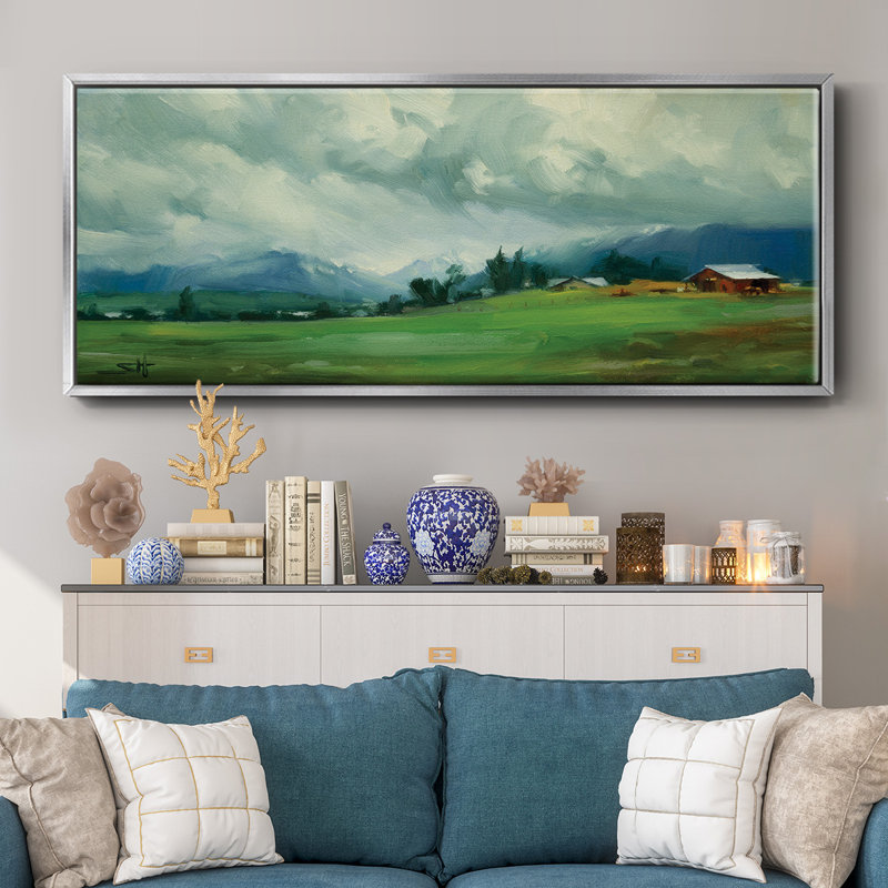 Wallowa Valley- Framed Canvas