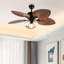 Ventilateur de plafond 5 pales Louvenia Royal Palm Valley