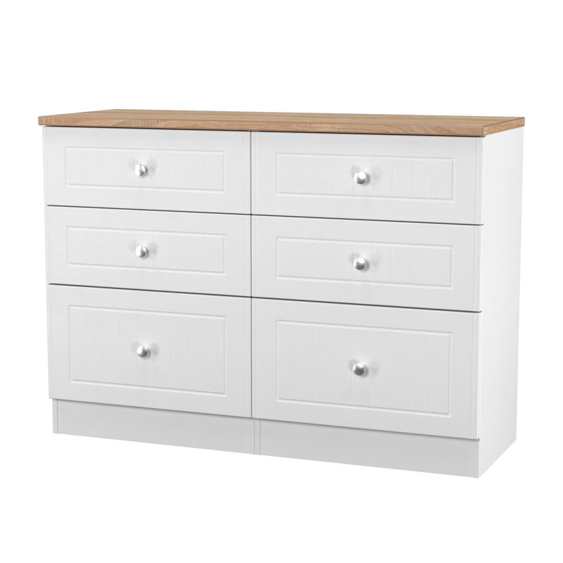 110 cm W Chest of 6 Drawers
