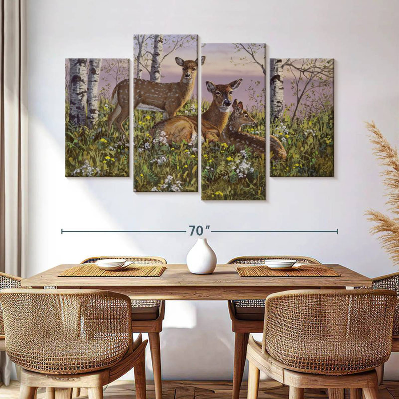 Brampt Spring Twins, 42" H x 68" W