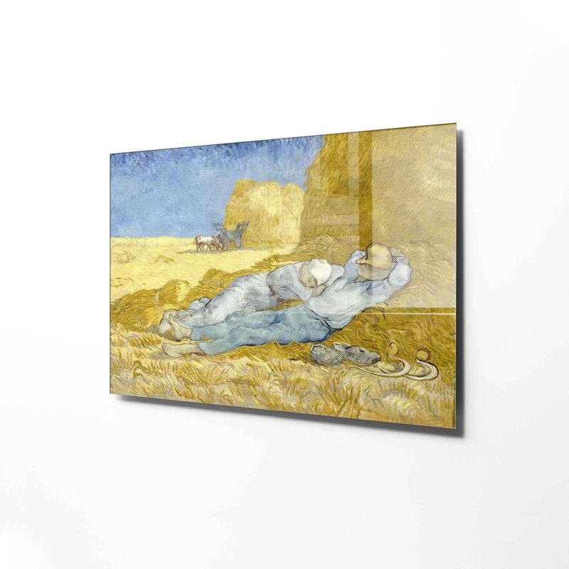 Peinture décorative en verre trempé, H 27,6 po x l 39,4 po