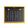 30 in. 600 CFM Wall Mounted Range Hood with Gold Accents