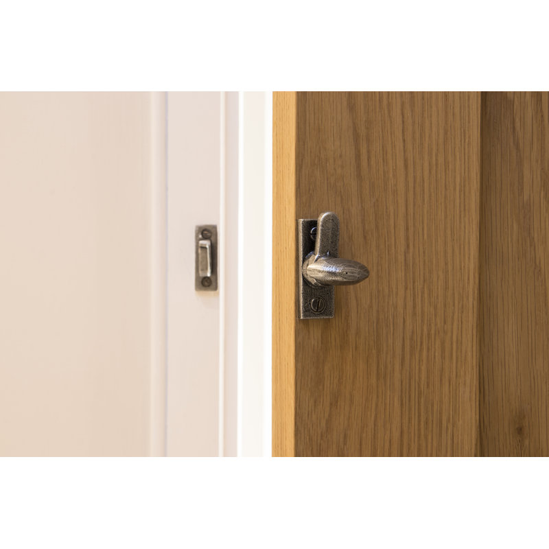 Cupboard Turns Latch, Pewter Patina