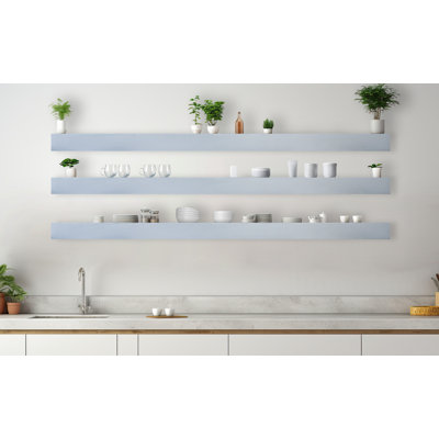 Emerald Lee 3 Piece Oak Floating Shelf