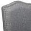 Chaise parsons capitonnée en lin rembourré-1032295277