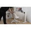 Petit fauteuil de bureau ergonomique en molleton Modern Teddy-493346647