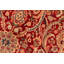 Tapis oriental rouge en laine 6 pi x 8 pi 6 po Patchell