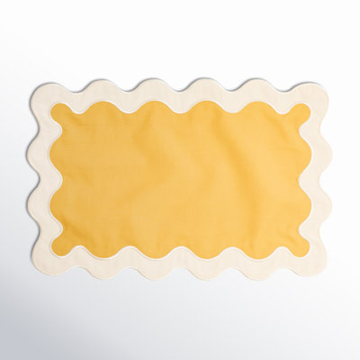  Polyester Embroidered Square Placemat