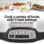 Mijoteuse programmable Hamilton Beach, 5 pintes (5,7 L), argent, minuterie numérique, 15 options de cuisson, pot de grès allant au lave-vaisselle, Keep Warm, 33463Cr, 33463C