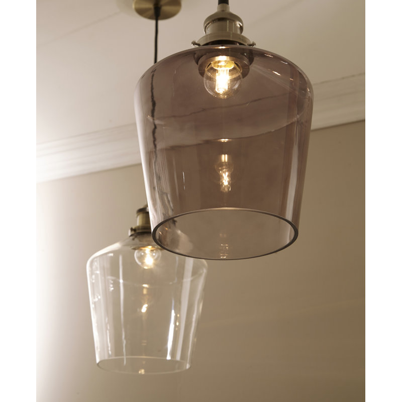 Motour 1 - Light Dome Pendant, Grey, Silver